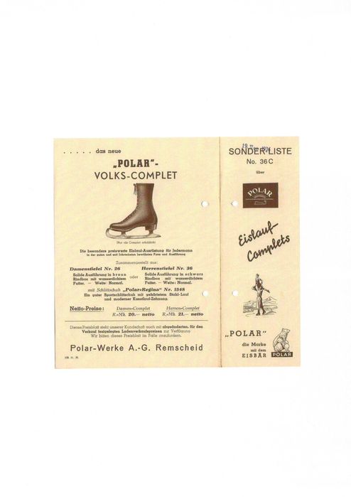 Patine vintage Polar - Les Alexander  model Wien 1936