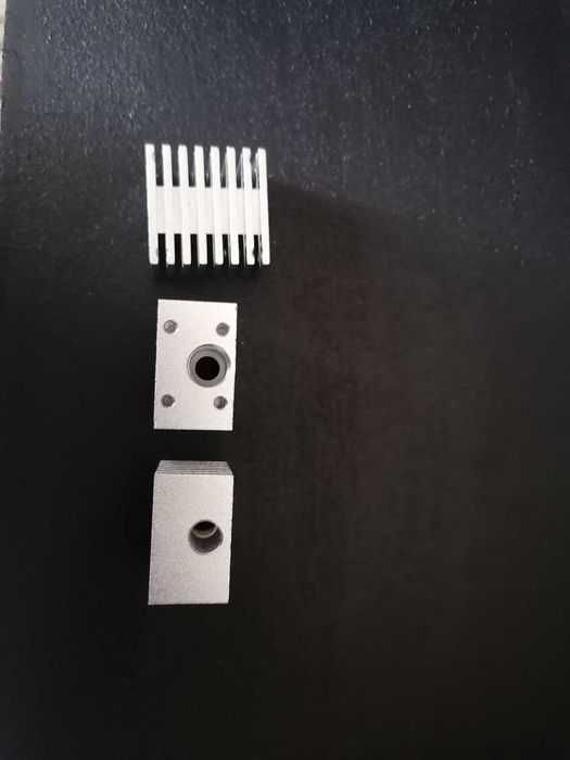 3x Radiator Extruder Imprimanta 3D, E3D, 30x30x18mm, 1.75mm