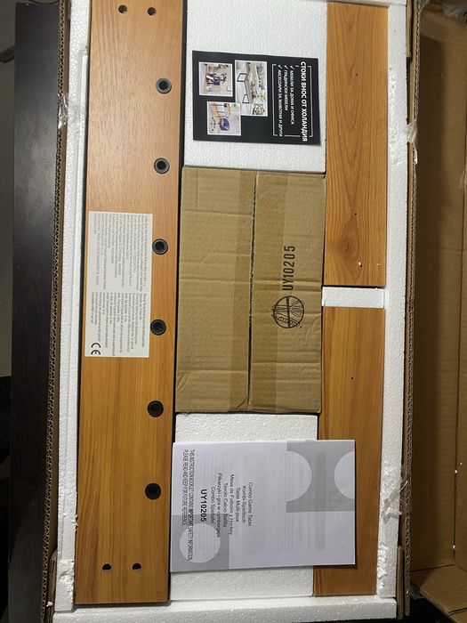 2 в 1 мултифункционална игрална маса COSTWAY