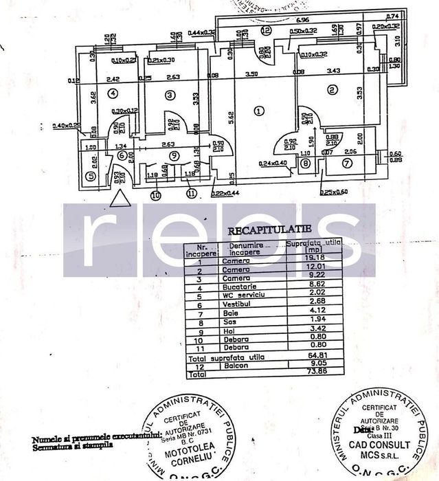 Vanzare Apartament 3 Camere  Titan | Sector 3 |