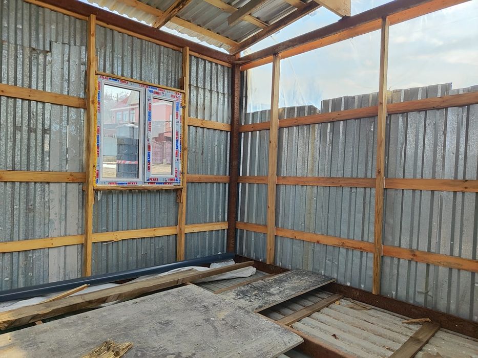 Продам недостроенный вагончик
