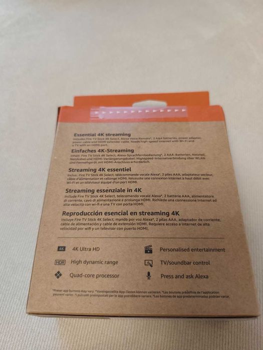 Amazon Fire TV Stick 4K Select 8GB WiFi5 - неразпечатван