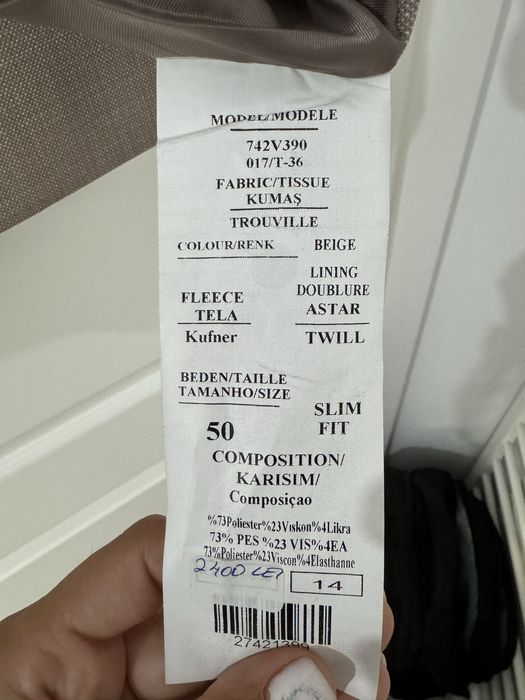 Costum mire nou - 6 piese