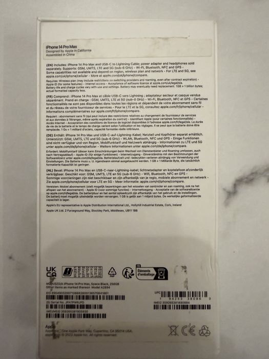 Iphone 14 pro max 128gb