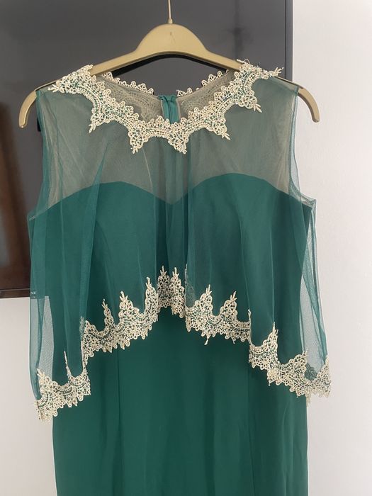 Rochie eleganta de seara verde (soacra/nasa)