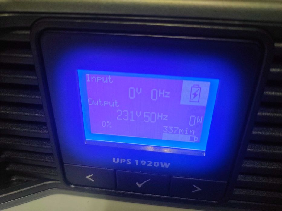 UPS Dell 1920W/RM2U, гаранция, цената е с вкл. ДДС