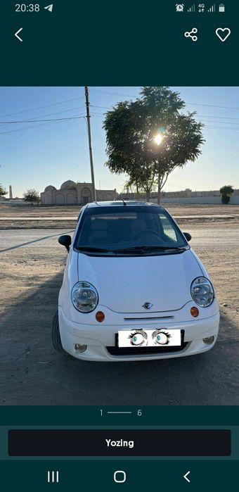 Matiz 2006yil holati zor