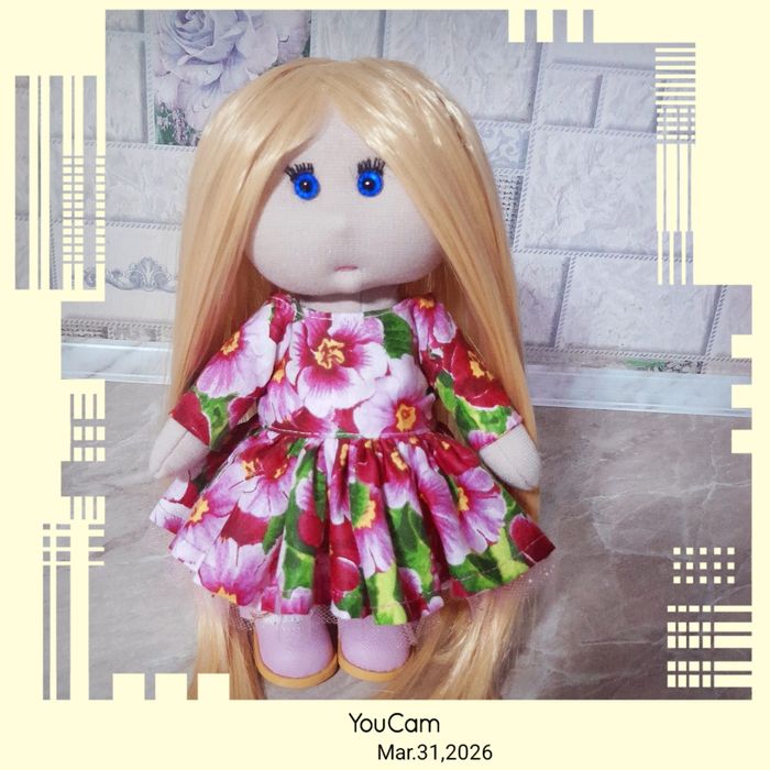 Текстильная Кукла Ручной Работы