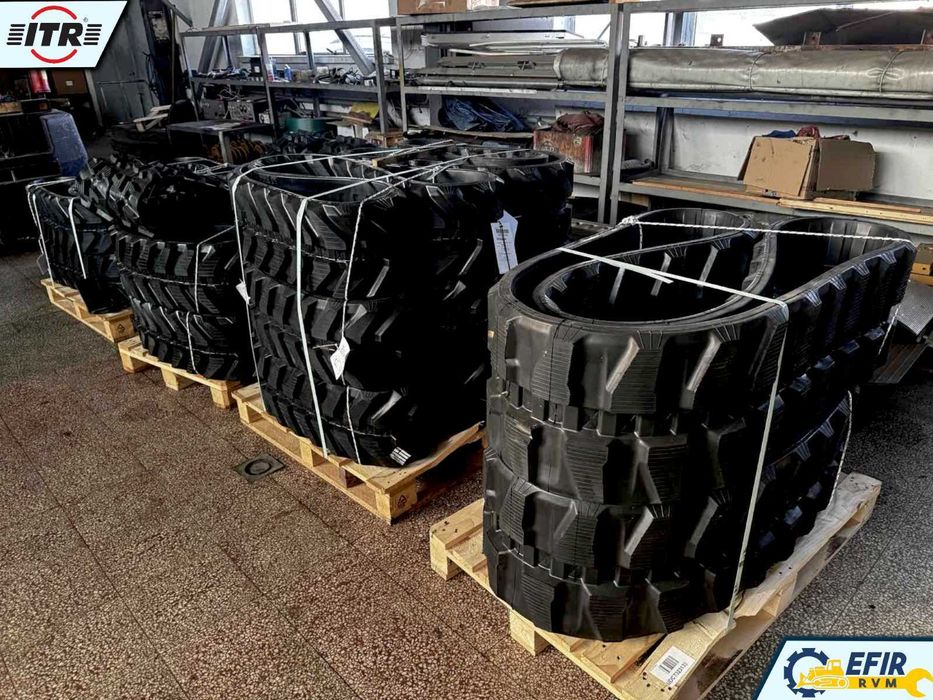 НОВИ гумени вериги ITR за минибагер на склад