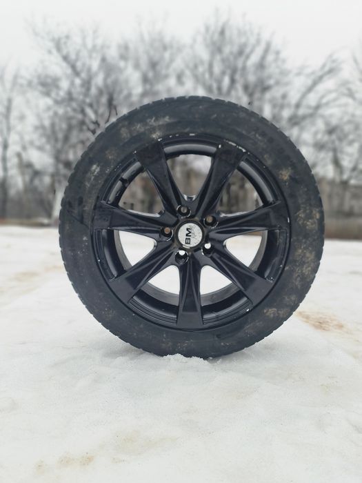 Set 4 roți 17’’ (jante + cauciucuri iarnă) 225/55 R17