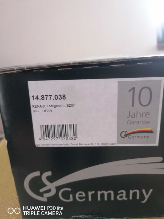 Arcuri spate Renault Megane 3
