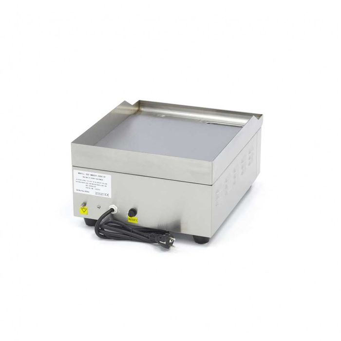 Скара с гладко-оребрена плоча 36х39 см, със сатенено покритие