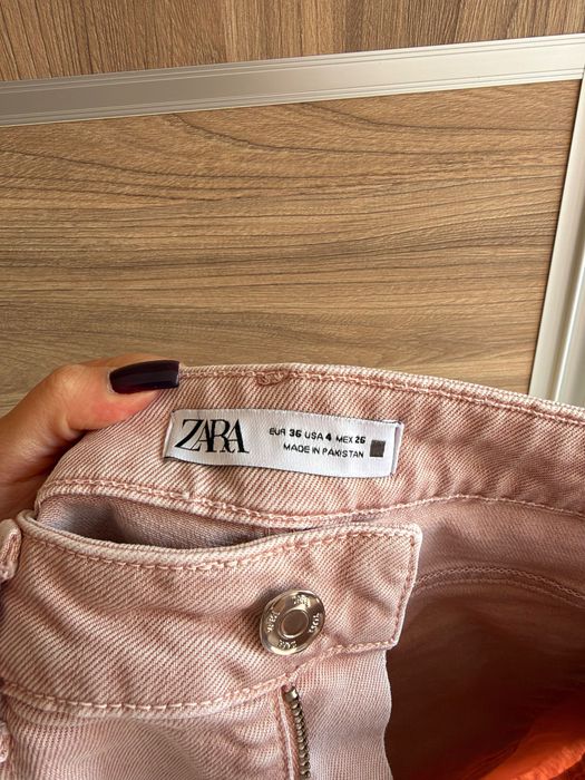 Дънки Zara висока талия
