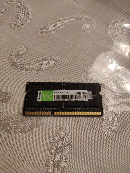 4GB DDR3 SODIMM (для ноутбука)
