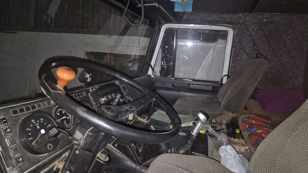 Маз тягач с прицепом