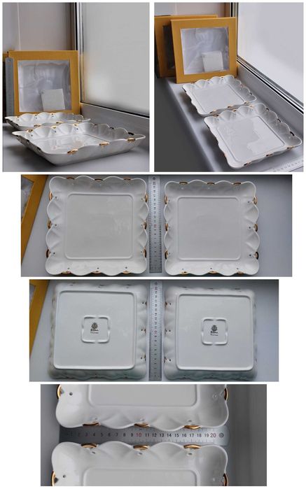 Сервиз столовый чайный белый