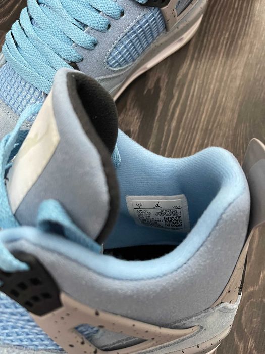 Adidasi JORDAN 4 Retro University Blue - Produs NOU PREMIUM din Piele