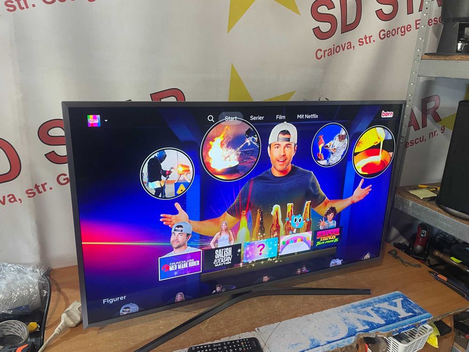 Televizor Smart 4K UHD Samsung UE40MU6475/102 cm Netflix Gratuit  Garantie 2 ani