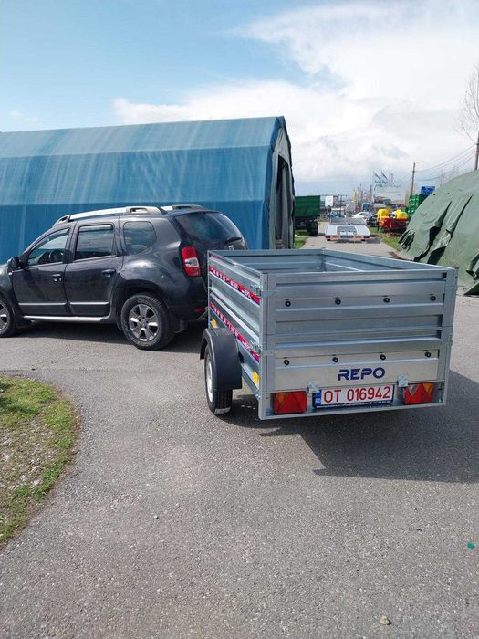 Remorca Repo 750kg cu obloane duble