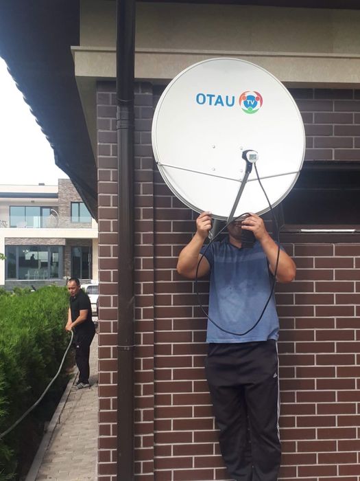 Отау тв установка спутниковое антены
