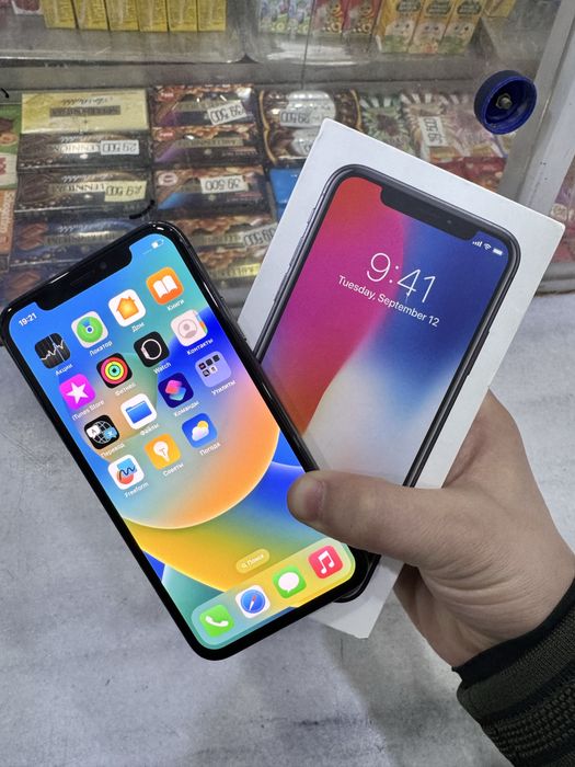 iphone X 64 GB aybi yoq srochna sotladi
