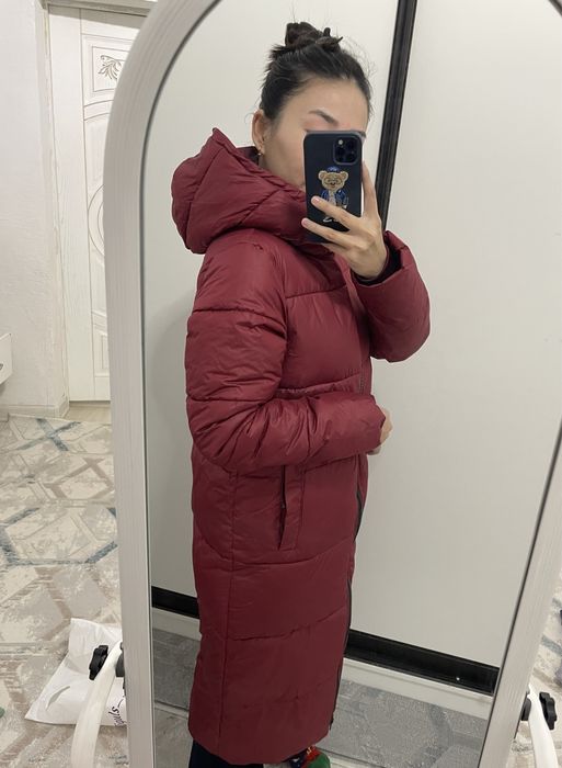 зимняя куртка с капюшоном