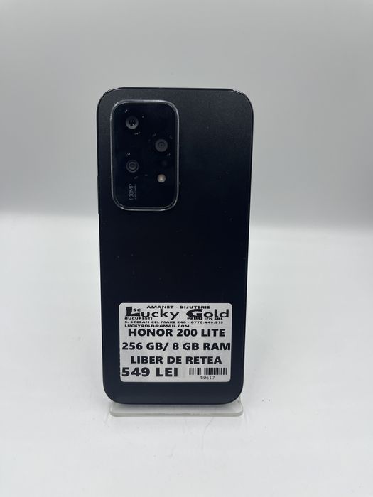 Honor 200 Lite / 256GB / 8GB RAM / #50617