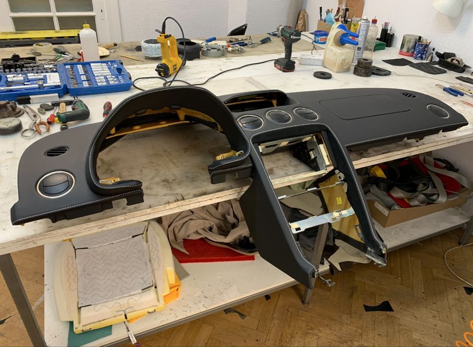 Tapițerie planșă bord