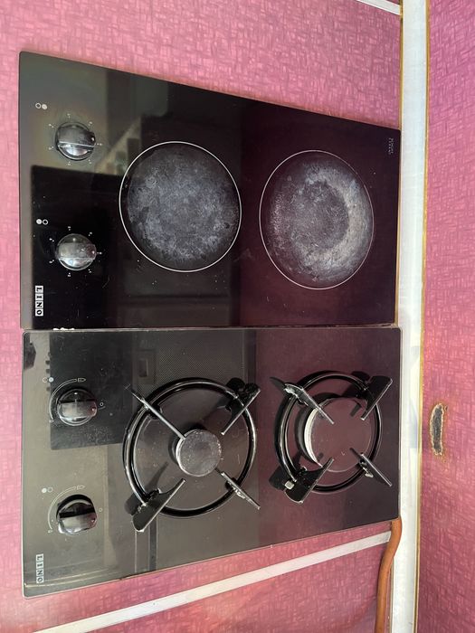 Газов котлон и керамичен плот Лино.