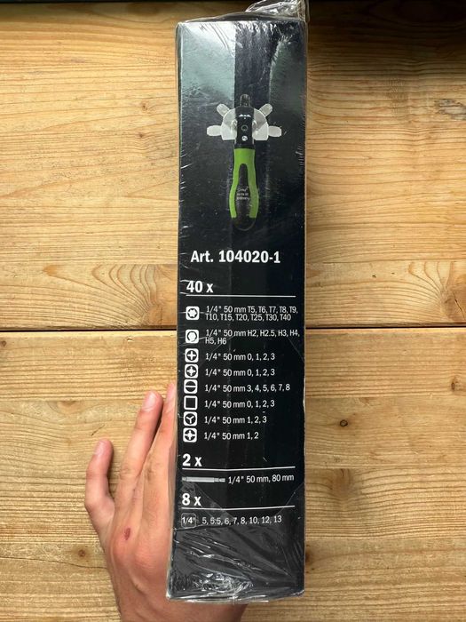 Trusa Haupa FlexBag surubelnita, tubulare si biti, 51 piese