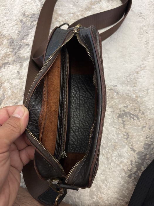 Сумка из натуралной кожи.