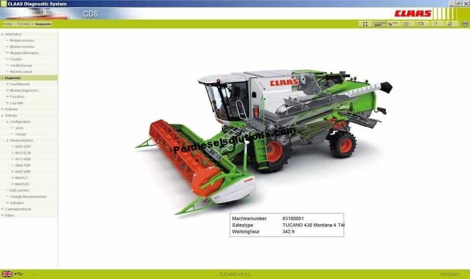 Дилерский диагностический комплекс CLAAS CDS 2025 на базе PANASONIC