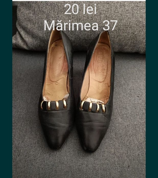 Pantofi dama negru