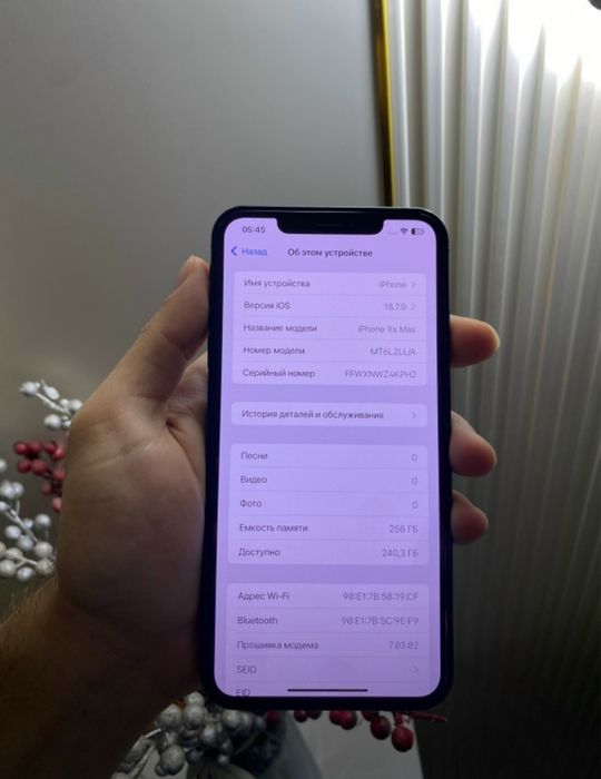 Продам IPhone XS Max 256gb