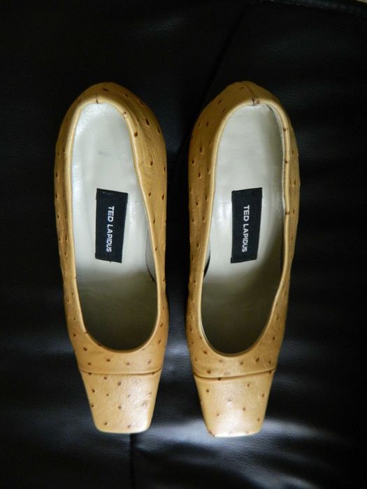 Pentofi Ted Lapidus piele de strut