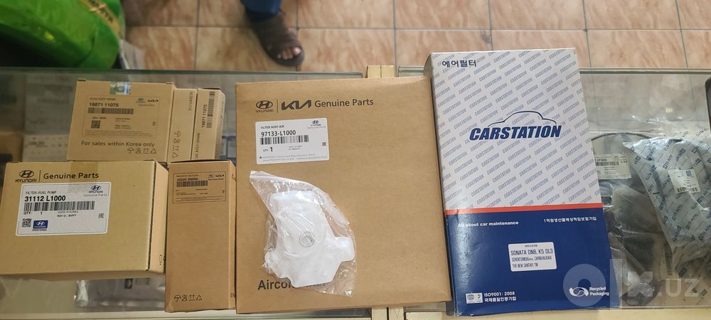 Kia k5 uchun hamma avtozapchastlar bor filtr kalotka va boshqalari