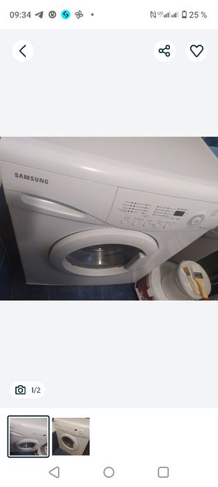 Продаётся стиральная машина Samsung.