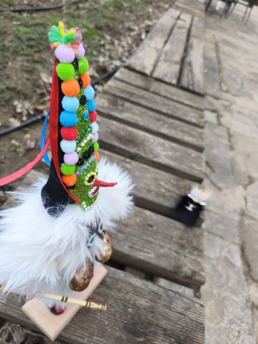 Кукли кукери, чауш, регион Ямбол, Сливен