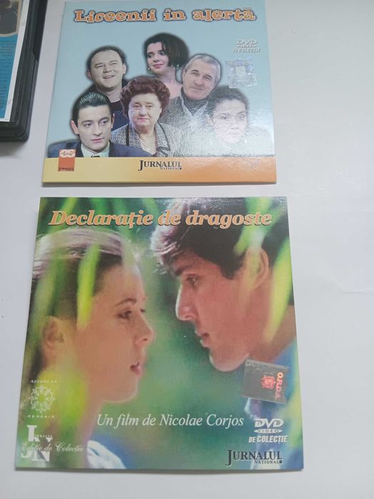 Seria Liceenii si Declarație de Dragoste, Nicolae Cordoș, Filme pe DVD, De colectie