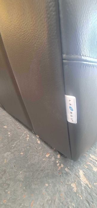 Сив кожен фотьойл La-z-boy