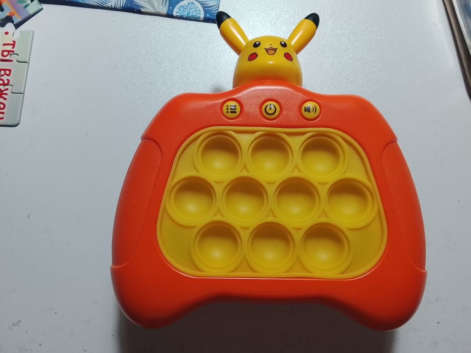 игрушка " поп-ит, Пикачу "