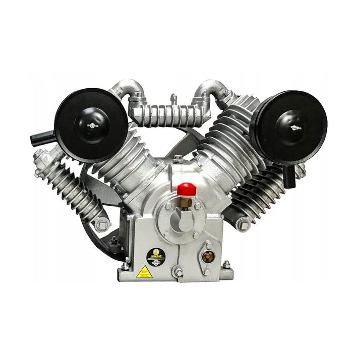 Cap compresor de aer cu 4 cilindri, motor pentru compresor, 10kW