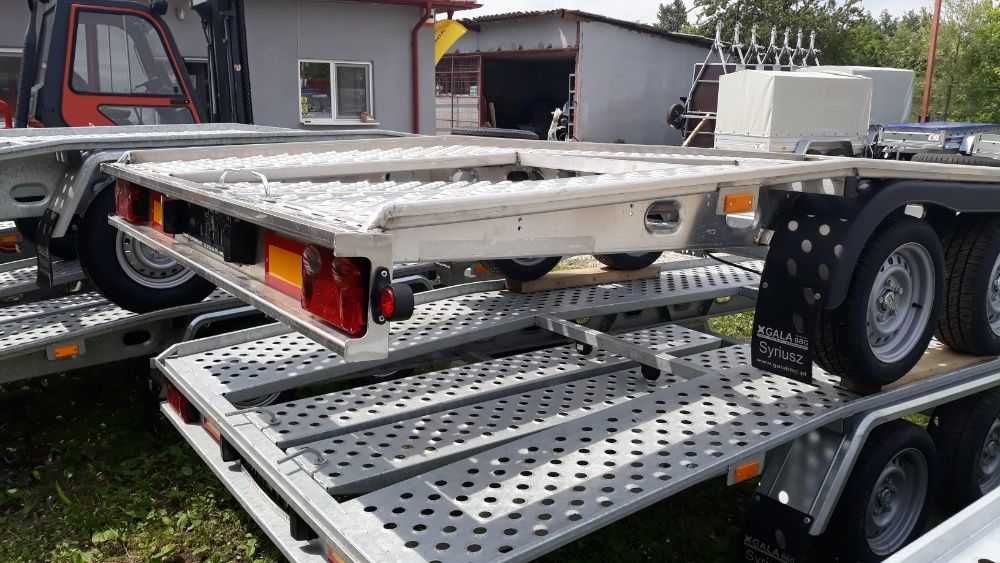 Platforma transport auto ALUMINIU, 1 axa sau doua, NOUA!!, OFERTA!!!