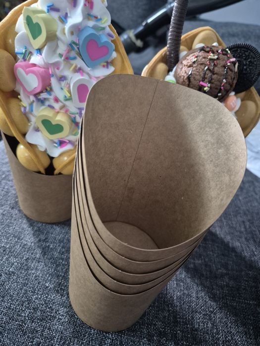 Стаканы для гонконгский вафли