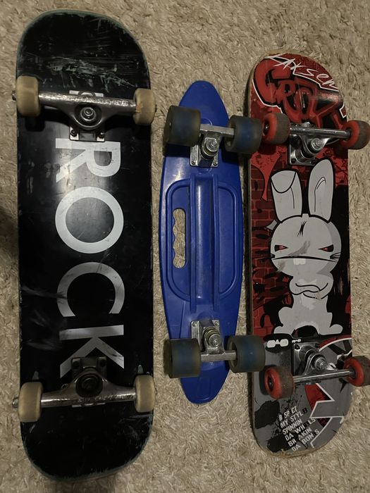 Продам 2 скейтборда и пенни борд.