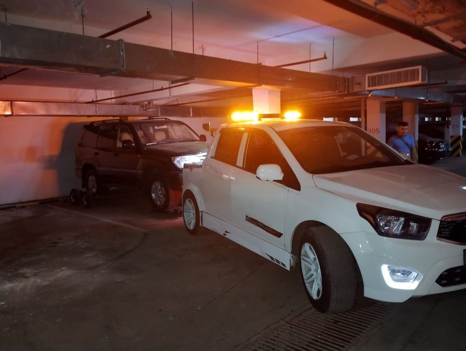 Эвакуатор блок колёса