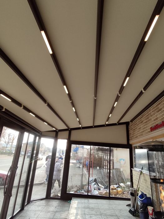 Pergole retractabile