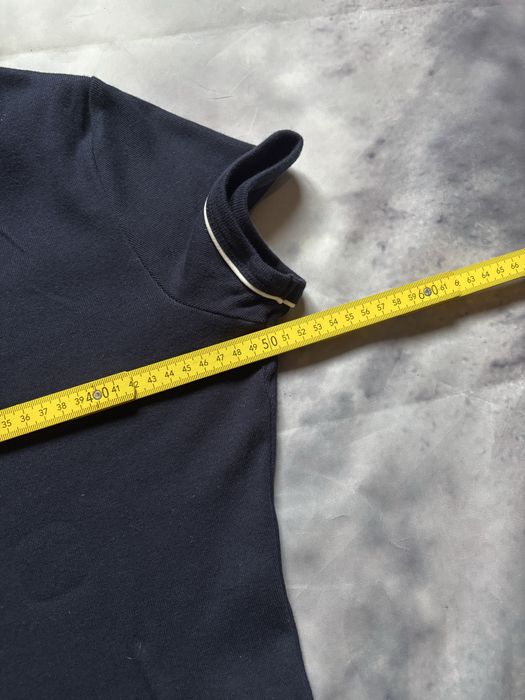 Tommy Hilfiger Womens Navy Blue Short Sleeve V-Neck Polo Shirt – Size M