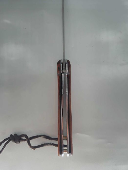 Cuțit Pliabil din Otel De Damasc Veritabil - Oțel Japonez lucrat Manua