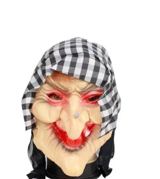 Карнавальная маска "Баба-яга"